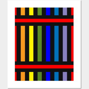 Colour Bars Posters and Art